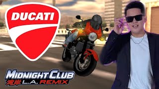 Custom Ducati Monster S4RS John Philip Tubo  Midnight Club LA Remix [upl. by Maddox390]