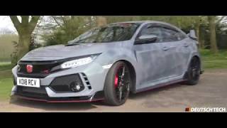 Honda Civic Type R FK8 Eibach Springs [upl. by Sorcha]