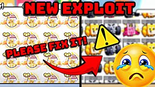 ⚠️ NEW EXPLOIT THAT COULD RUIN PET SIMULATOR 99 IF NOT FIXED [upl. by Hally418]