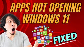 Apps Not Opening Windows 11 [upl. by Yeslek]