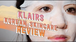 Klairs Korean Skincare Products Review  thatxxRin [upl. by Grady]