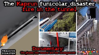 The disaster of the Kaprun 2 funicular  fire in the tunnel n8 TD kaprundisaster disaster fire [upl. by Atik636]