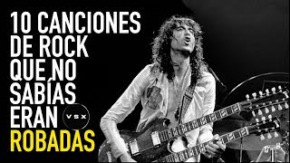 10 canciones de rock que no sabías eran robadas [upl. by Joliet12]