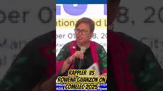 Lola Guanzon nyo sinapak ang Rappler reporter😂funny funnyvideo viralvideo news everyone [upl. by Noek]