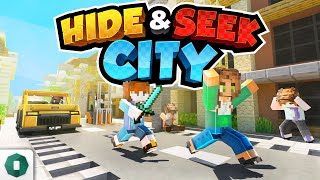 Hide amp Seek City  Minecraft Marketplace Map [upl. by Nylirek]