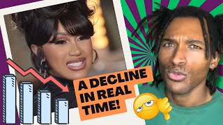 Cardi B’s Career in 2024 A Decline in Real Time cardib femalerapper hiphop [upl. by Cordi]