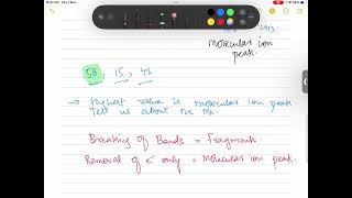 Mass spectrometry Complete lecture [upl. by Floro129]