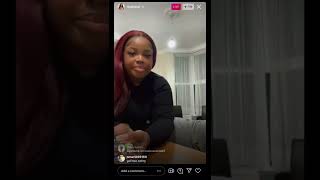 LIYAH MAI INSTAGRAM LIVE MAKING IT CLAP [upl. by Aicre]