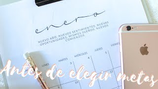 ¿Qué hacer antes de proponerte metas  Día 1 SEMANADEMETAS [upl. by Jovitah27]