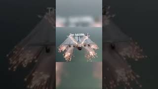 AC130 VS A400M flares aviation flares airforce a400m ac130 airplane [upl. by Maude]