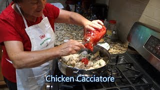 Italian Grandma Makes Chicken Cacciatore [upl. by Fidelia]