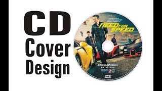 How to create a cd or dvd label or cover design using Corel Draw how to make a cover design for game [upl. by Bennion]