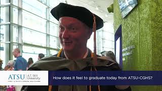 ATSUCGHS Doctor of Health Sciences Graduate Testimonial  John Duckett DHSc ’23 [upl. by Chemar665]