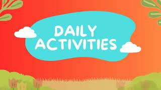 Introducing daily activities for kindergarteners Kindergartenreadingcorner [upl. by Yenffad]