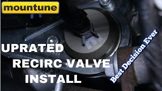 Mountune Uprated Recirculating Valve Noises  2017 Focus RS [upl. by Linetta]