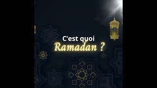 Cest quoi Ramadan [upl. by Nnahteb]