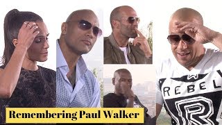 Fast amp Furious Cast Get Emotional On The Loss Of Paul Walker [upl. by Ashely685]