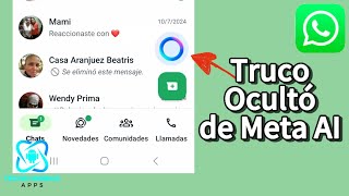 💬 Meta AI WhatsApp como usar y función Exclusiva que no sabes [upl. by Eldreda]