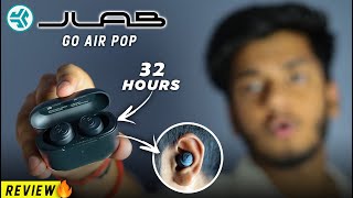 JLAB GO Air Pop TWS Earbuds Review  Is The Best TWS Under 2000 Price [upl. by Hermes]