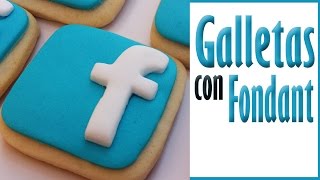 Galletas decoradas con fondant [upl. by Tibold]