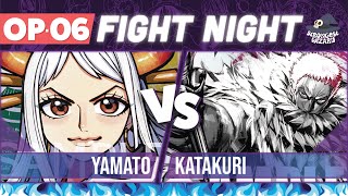 Yamato vs Katakuri  One Piece Card Game  OP06 Match [upl. by Ardiekal]