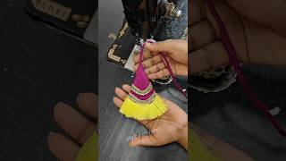 Beautiful thread latkan making latkan latkandesign shorts diy [upl. by Inanak848]