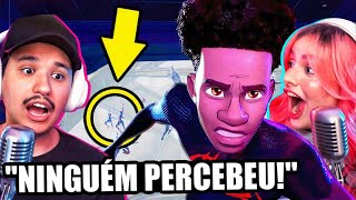 TODOS os DETALHES que PERDEMOS em ARANHAVERSO 2  React Sessão nerd [upl. by Holloway]