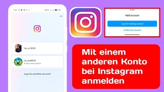 So melden Sie sich bei einem anderen Konto bei Instagram an 2024 [upl. by Hodgson647]