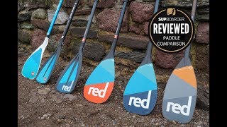 Red Paddle Co paddle range  Comparison Video [upl. by Araem]