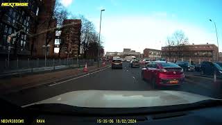 Driving in London exiting Blackwall Tunnel [upl. by Ellenod]