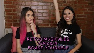 RETOS MUSICALES NIVEL ROAST YOURSELF CHALLENGE FT PAULETTEE  Amara Que Linda [upl. by Trevethick78]