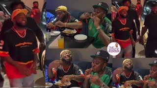 Davido Pepper Portable As He Visits And Support Zlatan Opened Lounge And Entertainment Center [upl. by Initsed]