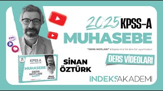 13  2025 KPSS  Muhasebe  Hesapların Kapatılması  Sinan ÖZTÜRK [upl. by Naahs]