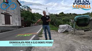 Cronoscalata Pieve a Elici Monte Pitoro Granfondo della Versilia [upl. by Eed]