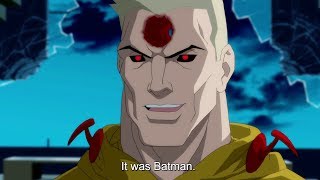 Zoom explains that he was killed by Batman  Suicide Squad Hell to Pay [upl. by Finzer]