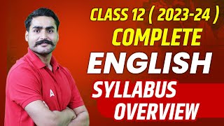 CBSE Class 12 English Syllabus 202324 Overview [upl. by Ahseiym]