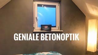 Wand mit Betonoptik  Alpina Farbrezepte Beton Art  Anleitung  Tutorial [upl. by Siravaj956]