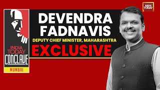 India Today Conclave Mumbai Devendra Fadnavis  Deputy Chief Minister Maharashtra [upl. by Nojad]