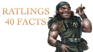 40 Facts and Lore about the Ratlings warhammer 40K [upl. by Adnohrahs]