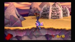 Lets Play Spyro 2 Riptos Rage 9 Bad to the Bone [upl. by Ityak733]