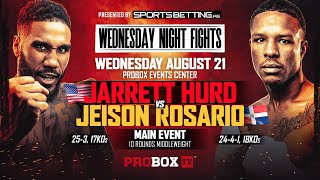 Wednesday Night Fights  HURD vs ROSARIO [upl. by Esinej]