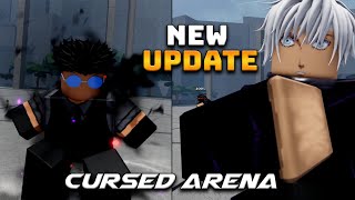 NEW UPDATE MEGUMI AWAKENED MOVESET amp NEW GOJO BOSS IS FINALLY HERE  ROBLOX CURSED ARENA [upl. by Gordon321]