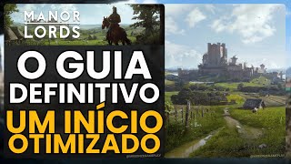 O Guia DEFINITIVO de Início do jogo Manor Lords  2024  Passo a Passo [upl. by Vivie]