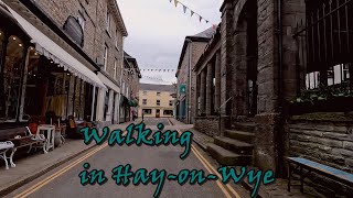 Walking in Hay on Wye 4K [upl. by Sianna153]