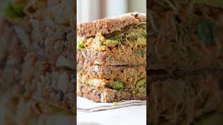 Healthy Vegan Chickpea Salad Sandwich [upl. by Three]