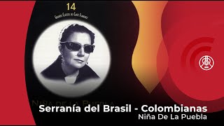 Niña de la Puebla  Serranía del Brasil Colombianas con letra  lyrics video [upl. by Michey]