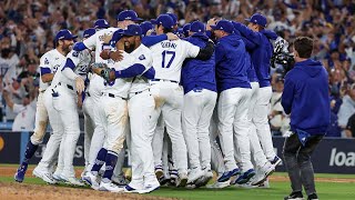 FULL 9TH INNING The Dodgers are going to the WORLD SERIES [upl. by Bertrando]