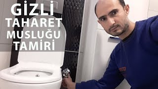 ANKASTRE TAHARET MUSLUĞU GİZLİ TAHARET TAMİRİ NASIL YAPILIR [upl. by Ttezzil]