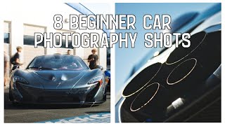 8 car photography shots for beginners [upl. by Arbe]