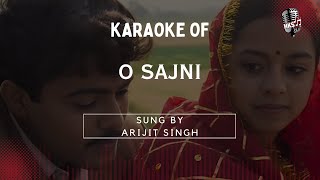 O Sajni Re Karaoke With Scrolling Lyrics  HighQuality Karaoke Tracks  Hindi Karaoke Shop [upl. by Aydidey]